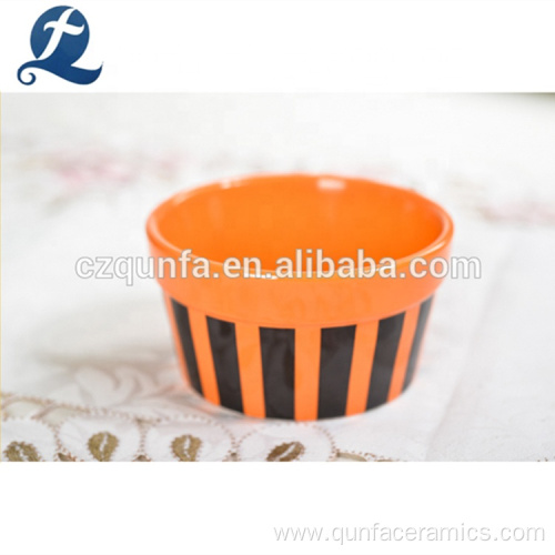 Halloween Decor Snack Food Dish Custom Ceramic Tableware